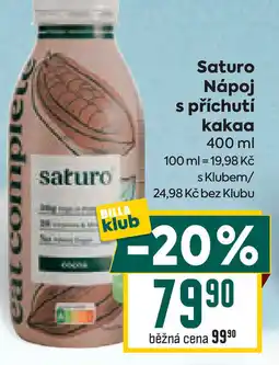 Billa Saturo Nápoj s příchutí kakaa nabídka