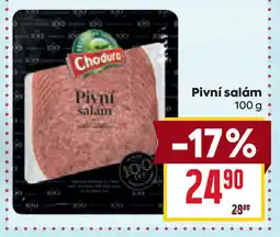 Billa Pivní salam nabídka