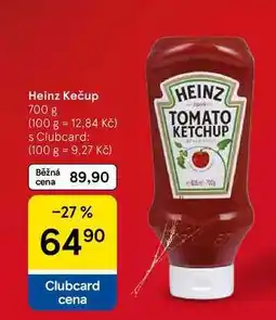 Tesco Heinz Kečup, 700 g nabídka