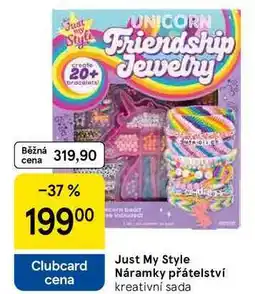 Tesco Just My Style Náramky přátelství kreativní sada nabídka