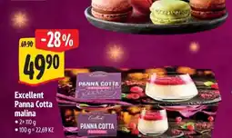 Albert Excellent Panna Cotta malina 2×110 g nabídka