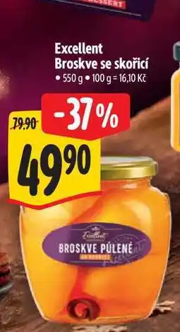 Albert Excellent Broskve se skořicí 550 g nabídka