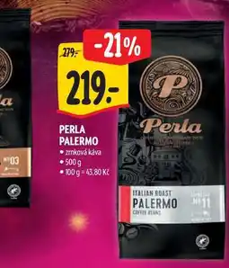 Albert PERLA PALERMO zrnková káva 500 g nabídka