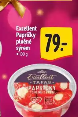 Albert Excellent Papričky plněné sýrem 100 g nabídka