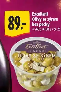 Albert Excellent Olivy se sýrem bez pecky 260 g nabídka