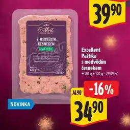 Albert Excellent Paštika s medvědím česnekem 120 g nabídka