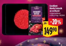 Albert Excellent Hovězí tatarák ze svíčkové 200 g nabídka