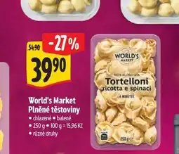 Albert World's Market Plněné těstoviny 250 g nabídka