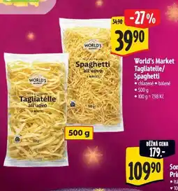 Albert World's Market Tagliatelle/ Spaghetti 500 g nabídka