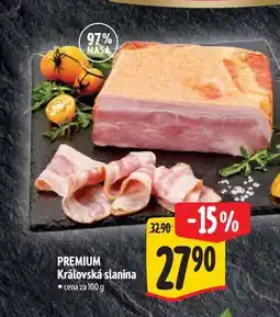 Albert PREMIUM Královská slanina 100 g nabídka