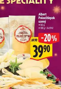 Albert Albert Polooštiepok uzený 165 g nabídka