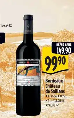 Albert Bordeaux Château de Saillans 0,75 l nabídka