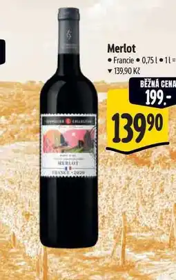 Albert Merlot 0,75 l nabídka