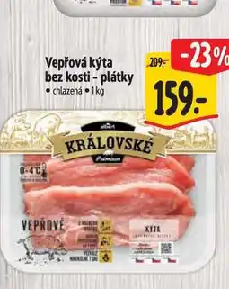 Albert Vepřová kýta bez kosti - plátky 1 kg nabídka