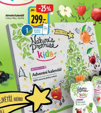 Albert Adventní kalendář 240 g nabídka