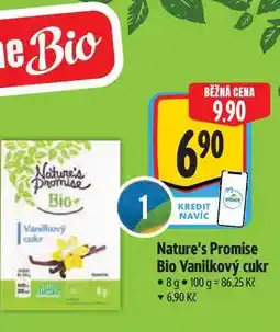 Albert Nature's Dromise Bio Vanilkový cukr 8 g nabídka