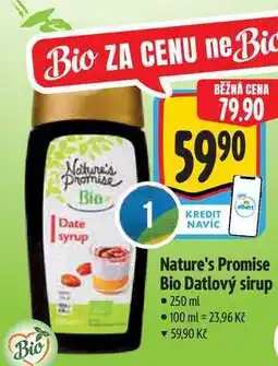 Albert Nature's Promise Bio Datlový sirup 250 ml nabídka