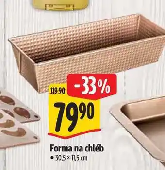 Forma na chléb 30,5 x 11,5 cm