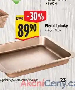 Albert Plech hluboký 36,5 x 27 cm nabídka