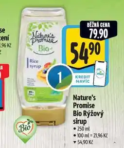 Albert Nature's Promise Bio Rýžový sirup 250 ml nabídka