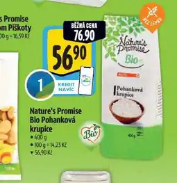Albert Nature's Promise Bio Pohanková krupice 400 g nabídka