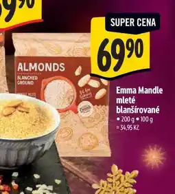 Albert Emma Mandle mleté blanšírované 200 g nabídka