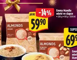 Albert Emma Mandle mleté ve slupce 200 g nabídka