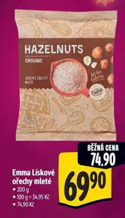 Albert Emma Lískové ořechy mleté 200 g nabídka