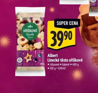 Albert Albert Linecké těsto oříškové 400 g nabídka
