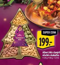 Albert Albert Mix slaných ořechů a kukuřice 270 g nabídka