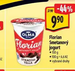 Albert Florian Smetanový jogurt 150 g nabídka
