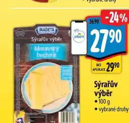 Albert Sýrařův výběr 100g nabídka