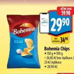 Albert Bohemia Chips 130 g nabídka