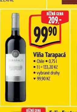 Albert Viña Tarapacá 0,75 l nabídka