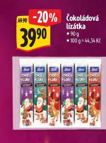 Albert Čokoládová lízátka 90g nabídka