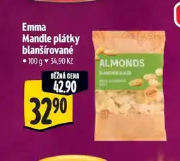 Albert Emma Mandle plátky blanšírované 100 g nabídka