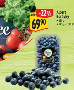 Albert Albert Borůvky 250 g nabídka