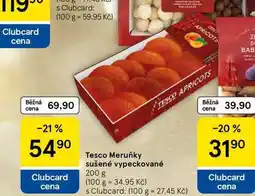 Tesco Tesco Meruňky sušené vypeckované, 200 g nabídka