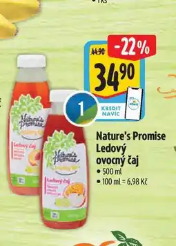 Albert Nature's Promise Ledový ovocný čaj 500 ml nabídka