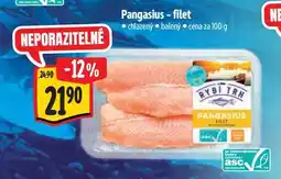 Albert Pangasius - filet 100 g nabídka