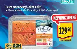 Albert Losos marinovaný - filet s kůží 2x125 g nabídka