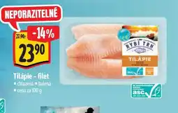 Albert Tilápie - filet 100 g nabídka