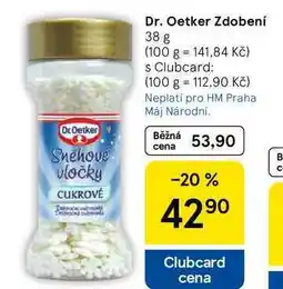 Tesco Dr. Oetker Zdobení, 38 g nabídka
