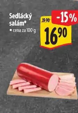 Albert Sedlácký salám 100 g nabídka