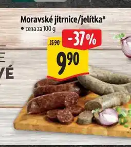 Albert Moravské jitrnice/jelítka 100 g nabídka