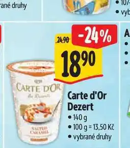 Albert Carte d'Or Dezert 140 g nabídka