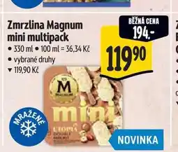 Albert Zmrzlina Magnum mini multipack 330 ml nabídka