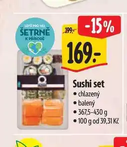 Albert Sushi set 367,5-430 g nabídka