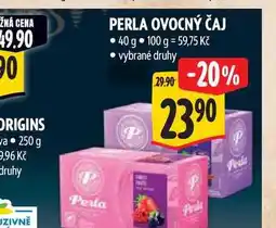 Albert PERLA OVOCNÝ ČAJ 40 g nabídka