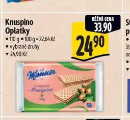 Albert Knuspino Oplatky 110 g nabídka